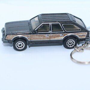 Matchbox AMC Eagle 1980 Custom keychain 1:64 scale